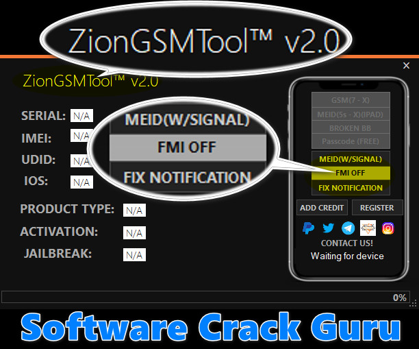 Zion GSM Tool v2.0 Latest Release Free Download