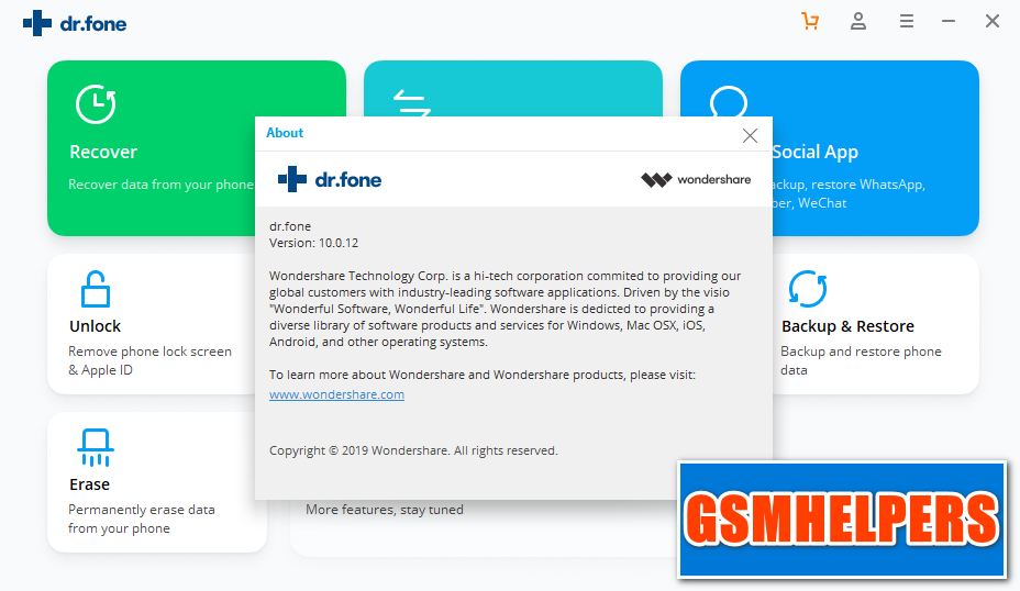wondershare dr fone free download for windows