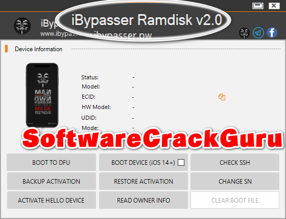 iBypasser Ramdisk Tool Free Download V2.0 New Update (12/10/2022)