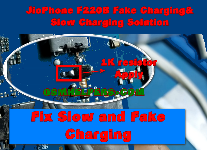 Jio Phone F220B Fake Charging & Slow Charging Fix With Easy Way -2023